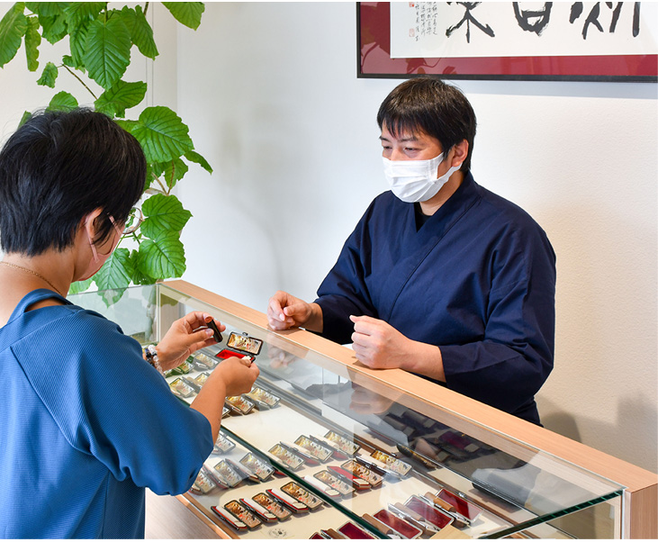 ご来店いただく場合